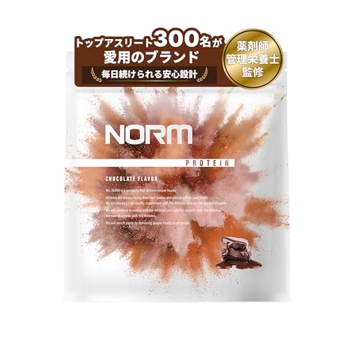 NORM - ノーム ホエイ プロテイン 人工甘味料不使用 チョコレート 1kg
